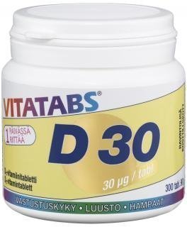 Vitatabs D 30µg 300 tabl.