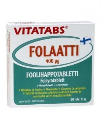 Vitatabs Folaatti 400 µg 60 tabl