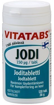 Vitatabs Jodi 120 tab