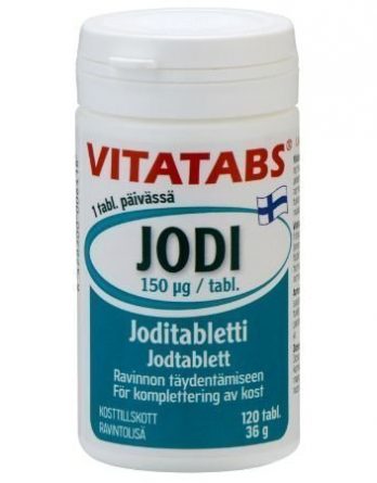 Vitatabs Jodi 120 tabl