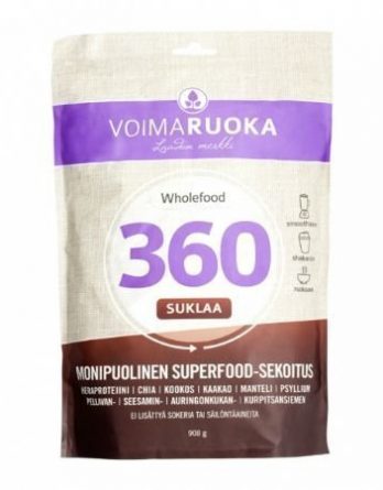 Voimaruoka 360 jauhe suklaa 908g