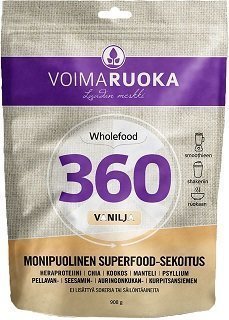 Voimaruoka 360 vanilja 908 g